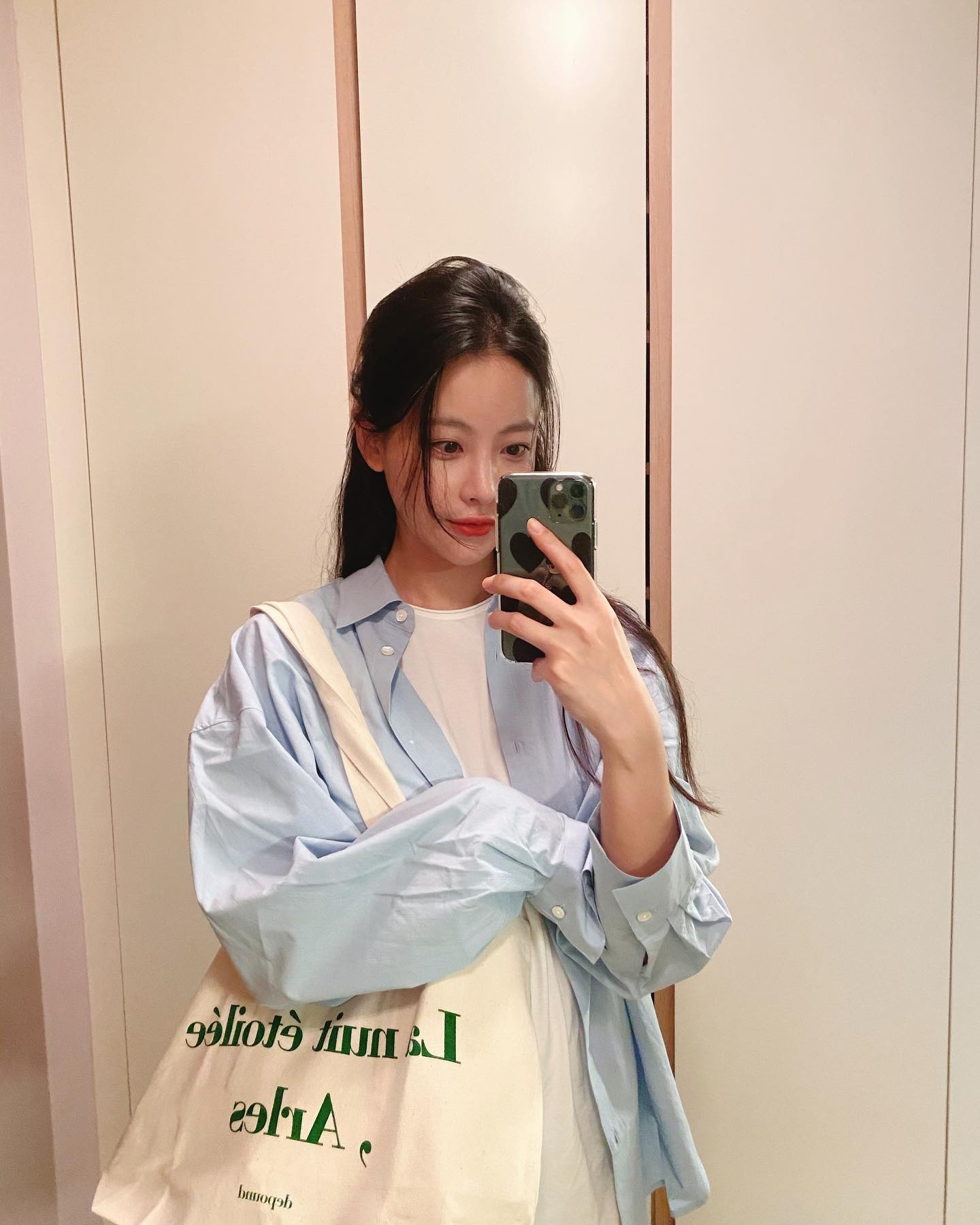 캐주얼은 블루셔츠로 완성 👕 💯 이미지