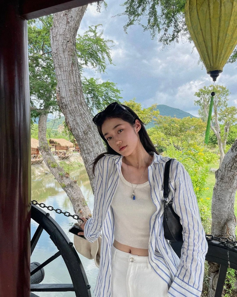 깔끔청량💙🩵블루 스트라이프 이미지1