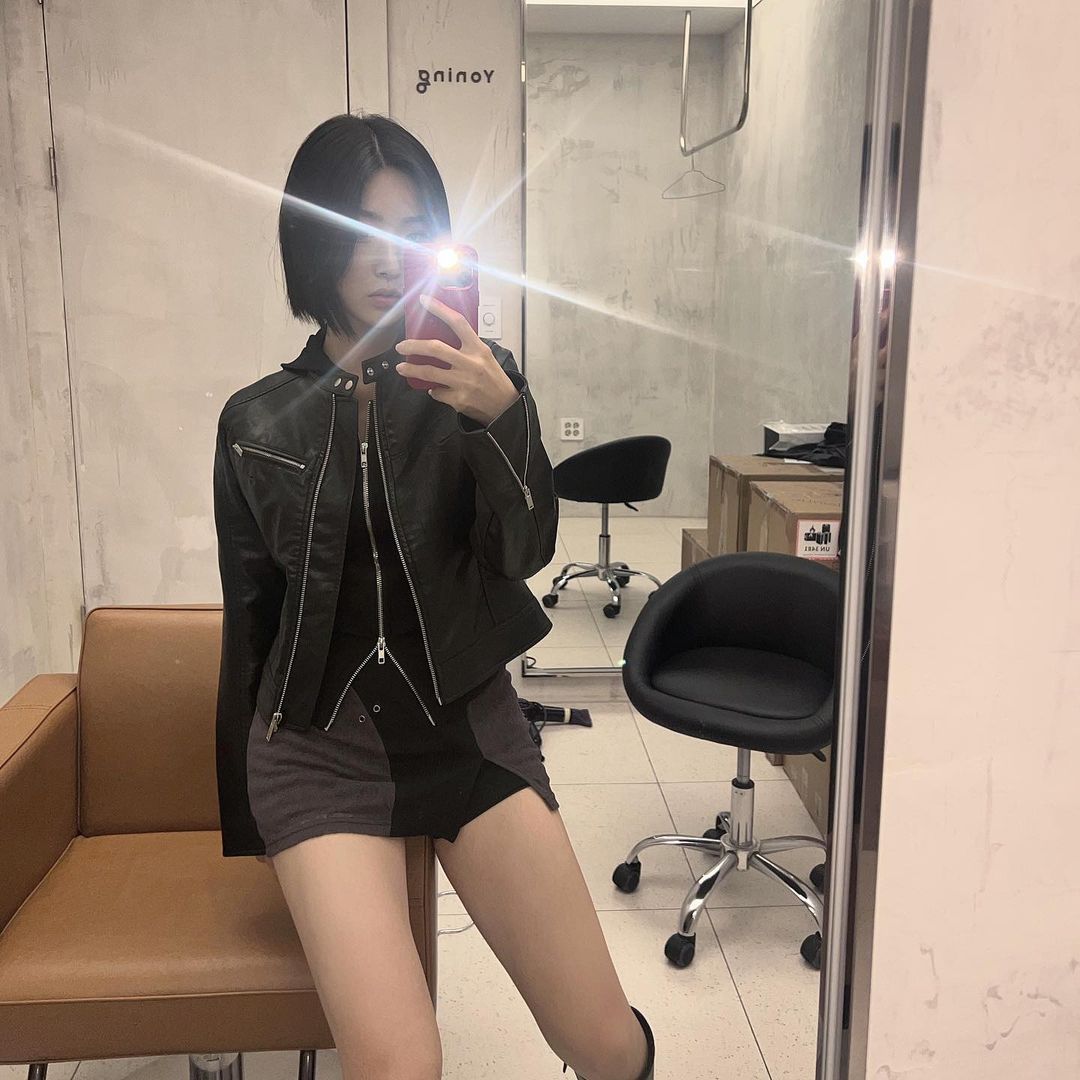 힙한 시크템 레이싱자켓🖤🏍️ 이미지8