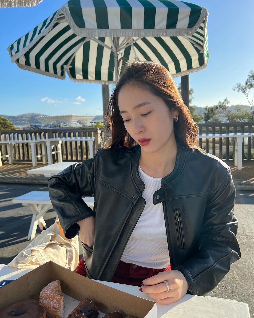 힙한 시크템 레이싱자켓🖤🏍️ 이미지