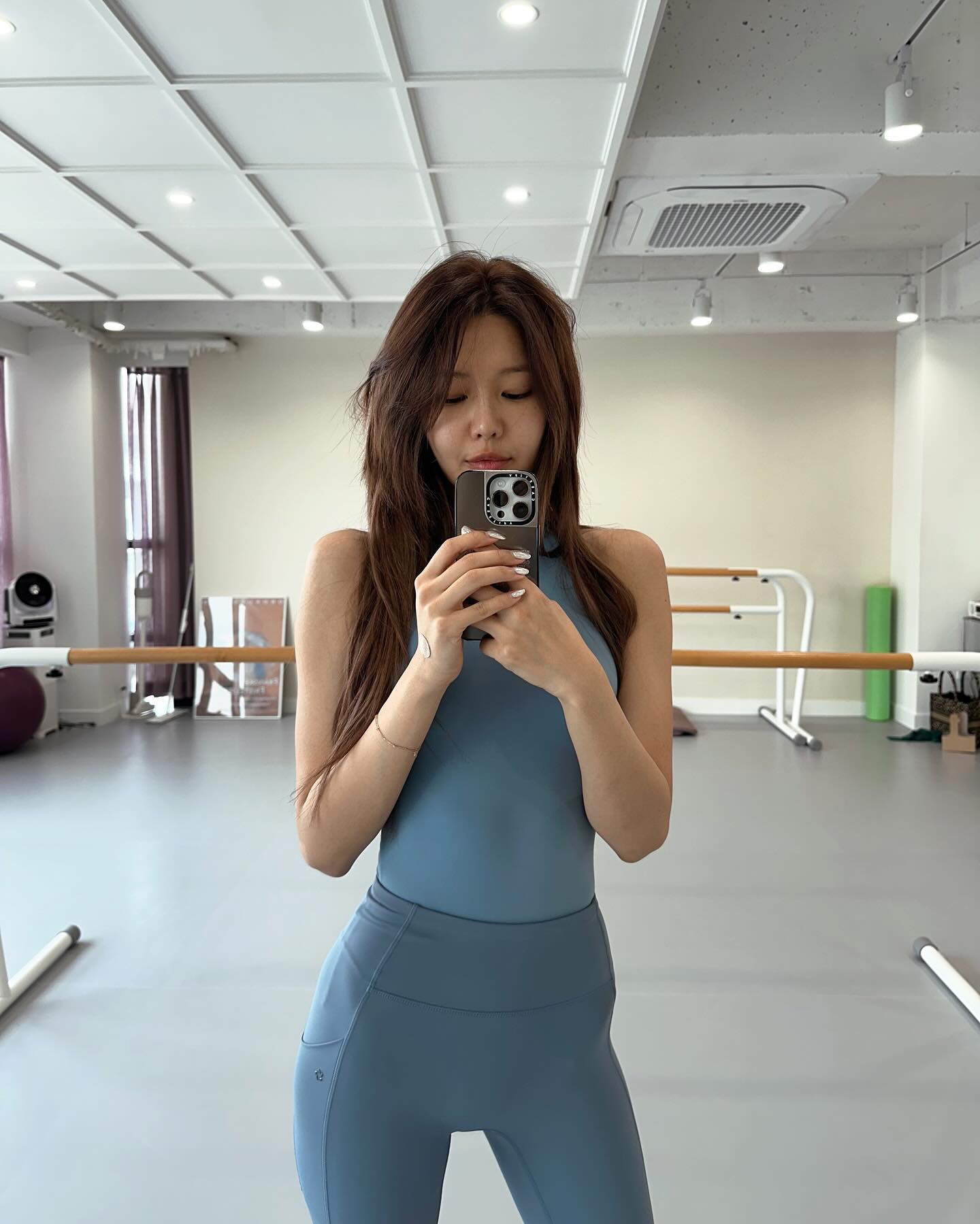 이쁜 운동복 입고 휴일 운동🧘🏻‍♀️🫧 이미지
