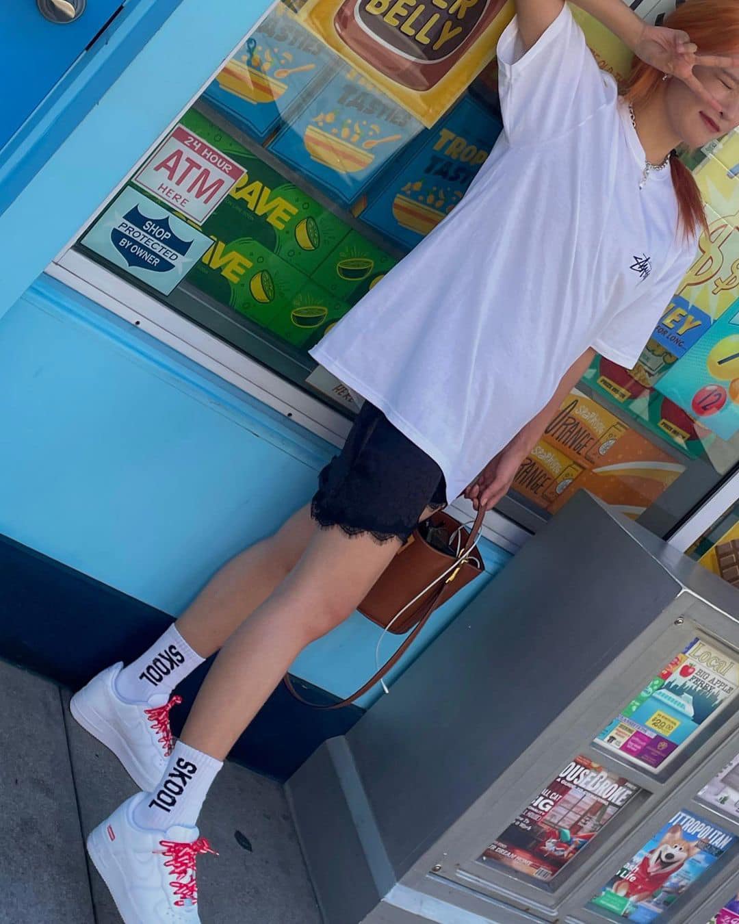 품절 전 미리 사🖤🤍스투시 반팔 이미지