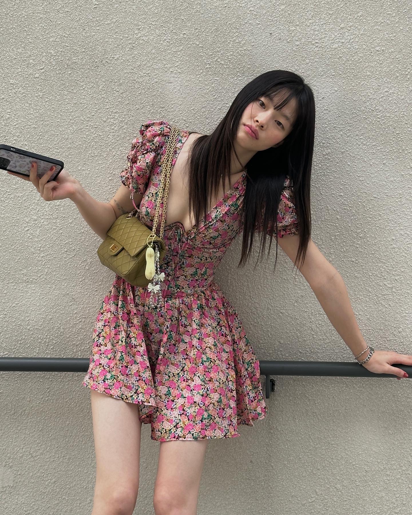 꽃무늬 원피스💐💗이렇게 입어봐 이미지