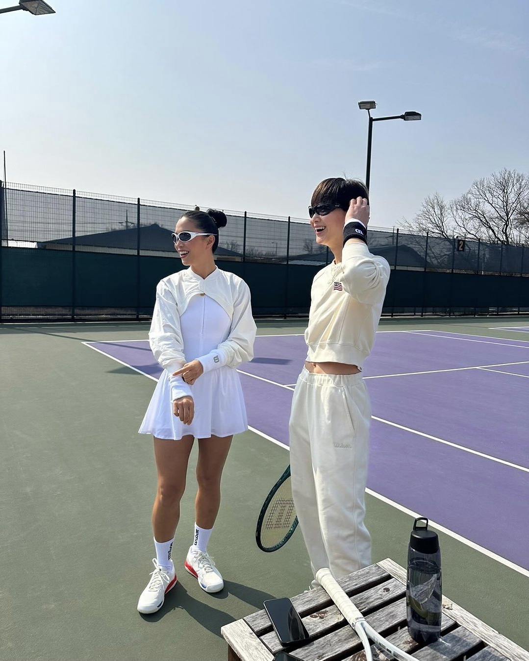 아메리칸 테니스코어룩🇺🇸🎾
멋스러운 윌슨의 클래식&헤리티지💚🤍 @같이칠까?! #광고 이미지8