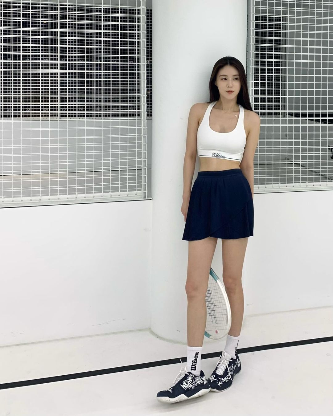 아메리칸 테니스코어룩🇺🇸🎾
멋스러운 윌슨의 클래식&헤리티지💚🤍 @같이칠까?! #광고 이미지4