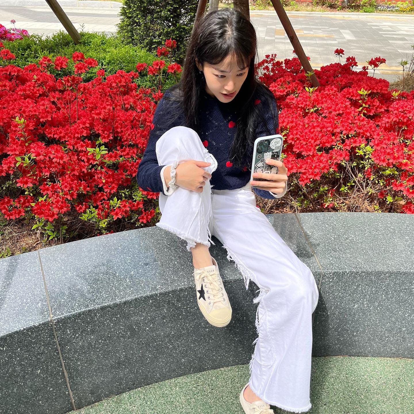 따라하고 싶은 꾸안꾸 여친룩🤍🤎 이미지