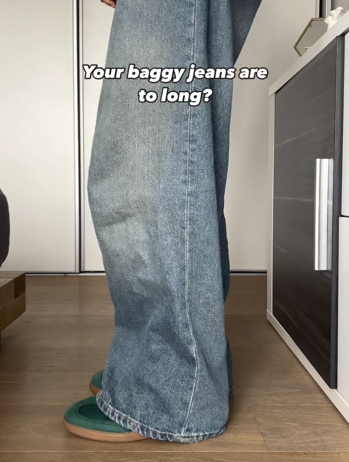 옷핀 하나로 편하게 입는 방법👖💙 이미지