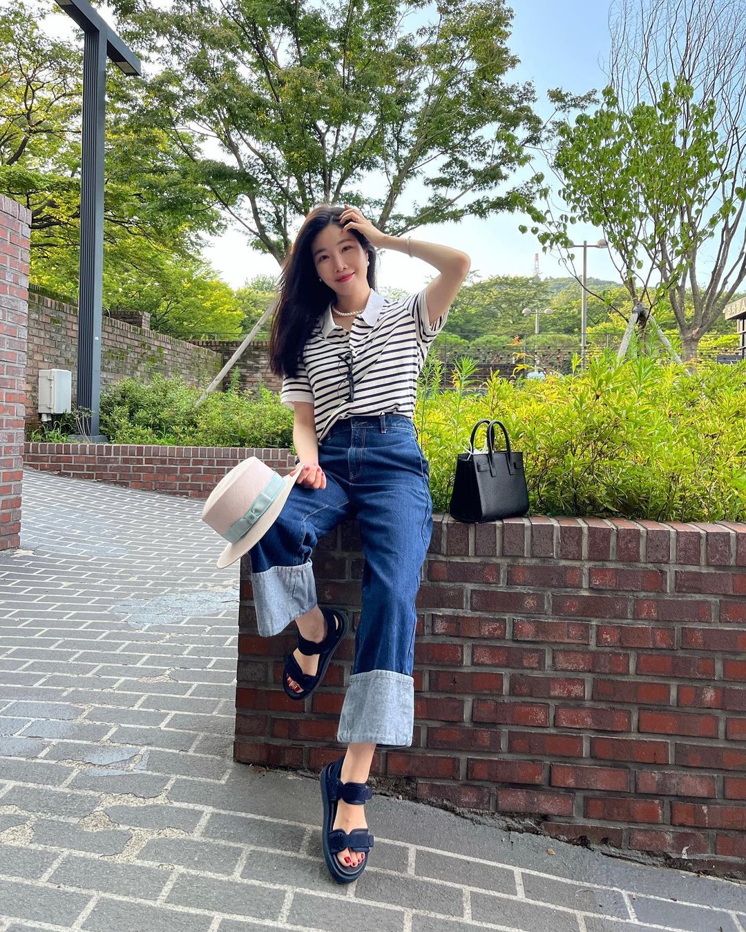 캐주얼+미니멀엔 생지데님👖 이미지