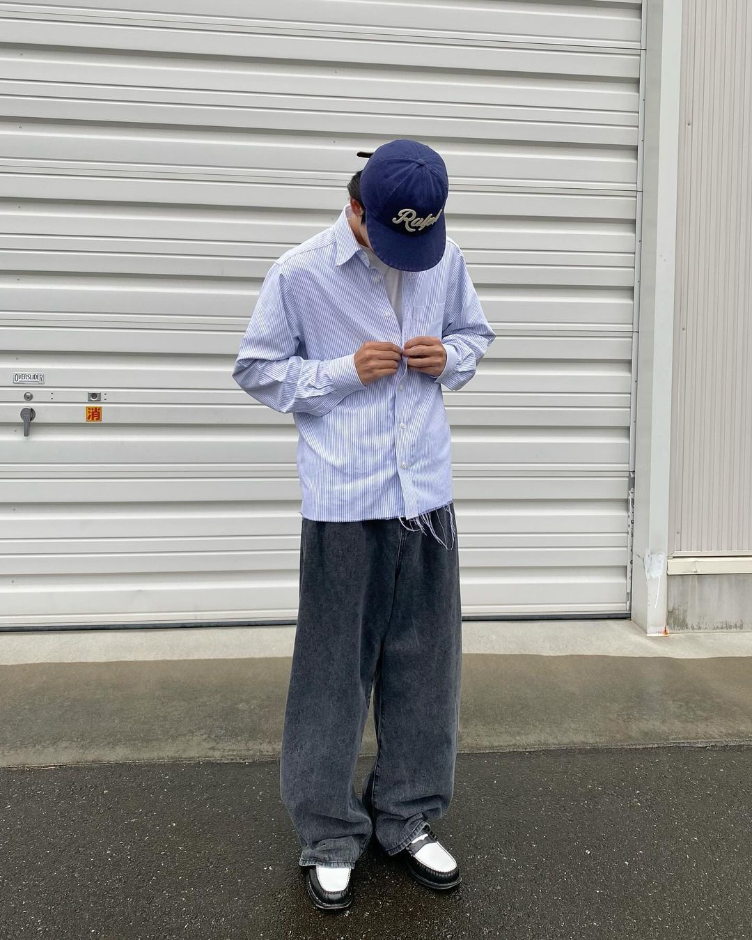 스트라이프셔츠에 데님은 무적👔👖 이미지