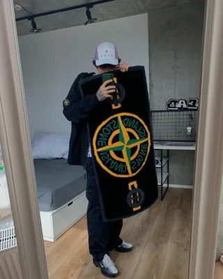 스톤 매니아들 필구🧭와펜 러그 이미지