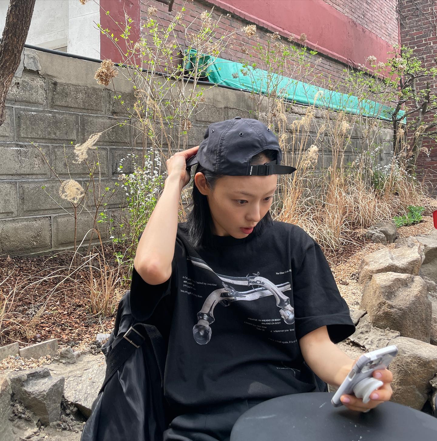 여름 필수템🖤🔥프린팅 반팔티 이미지