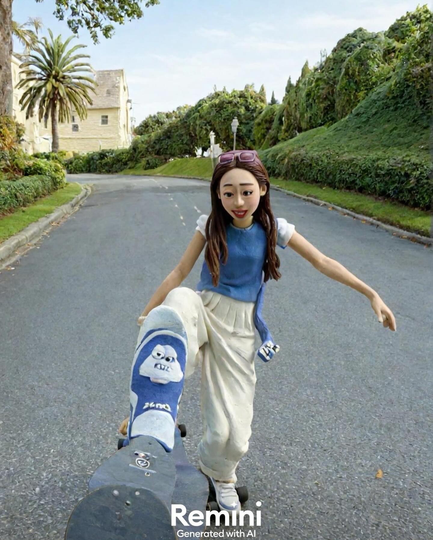 요즘 셀카야💙클레이 필터 레미니
점토 인형처럼 만들어주는 AI 필터 Remini🤳 @같이해🔥 이미지3
