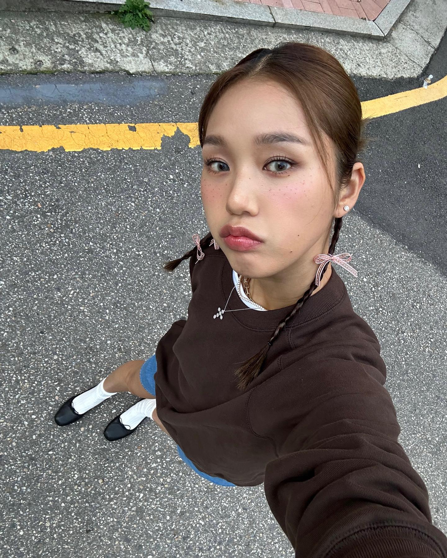 여름 캐주얼맛💙🩵버뮤다 데님 이미지