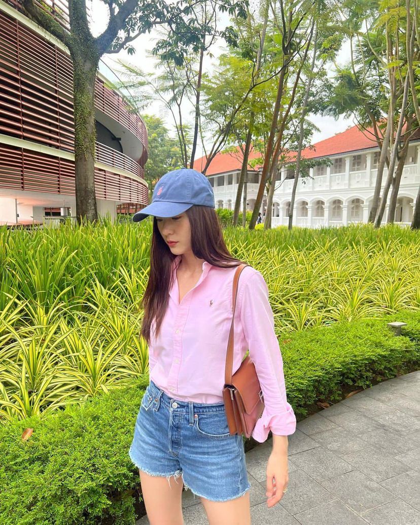 화사산뜻 핑크셔츠 입기🩷👔 이미지