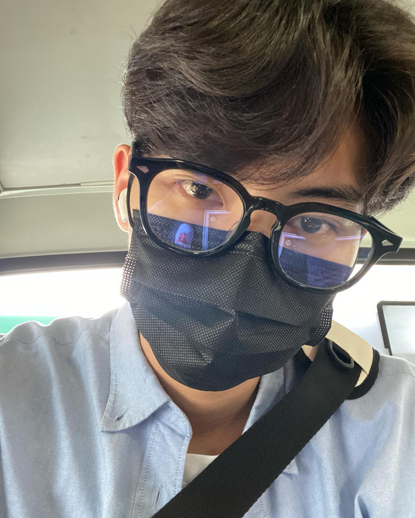셔츠+안경 조합🤓🤜너드미 이미지6