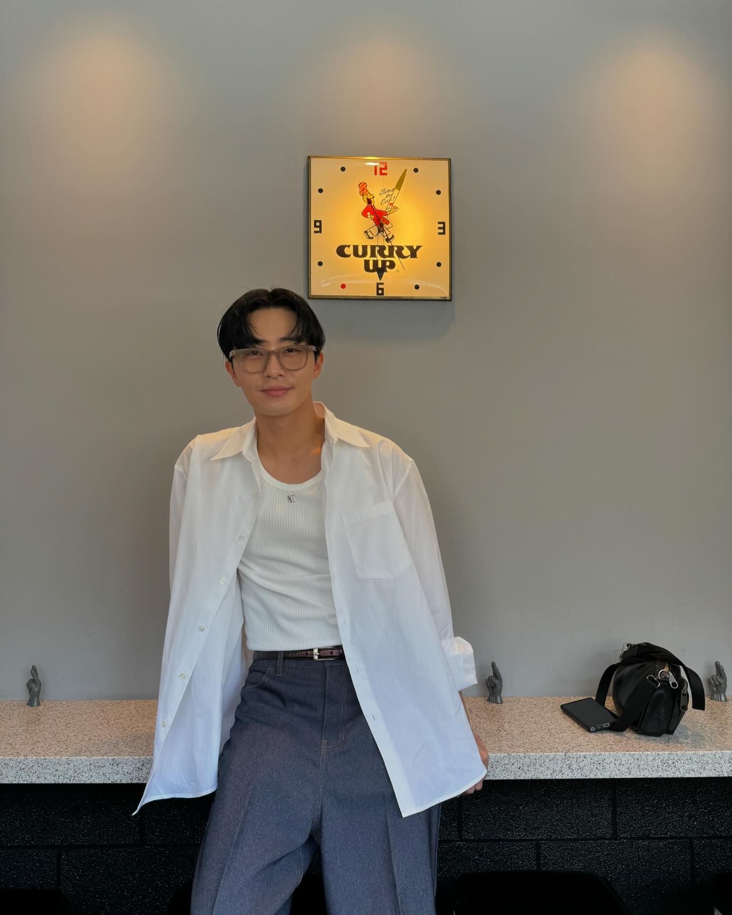 셔츠+안경 조합🤓🤜너드미 이미지1