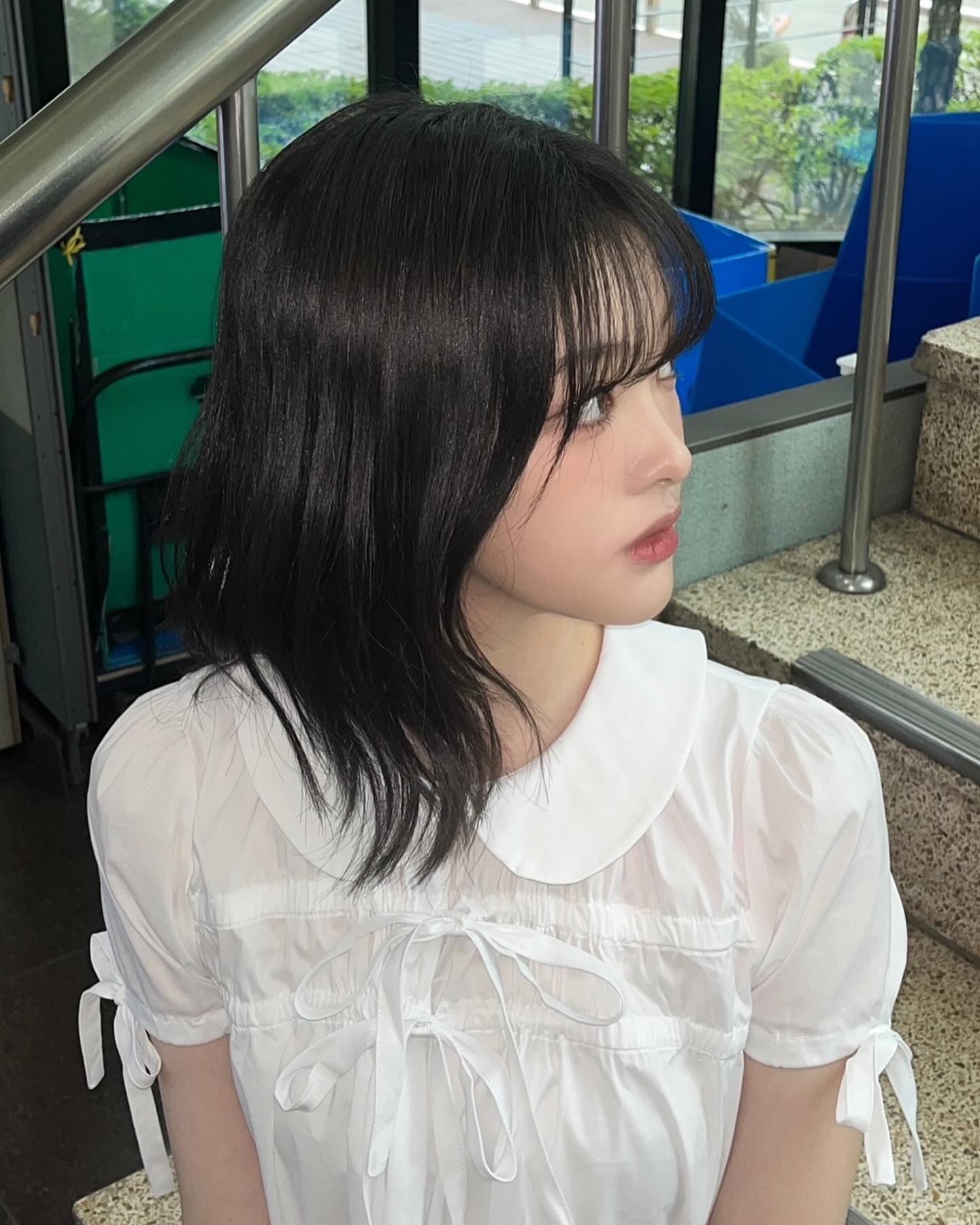 여름 러블리는 반팔 블라우스👚🤍 이미지"