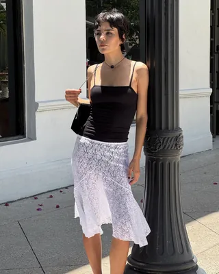 레이스 스커트🤍👗어렵지 않아 이미지