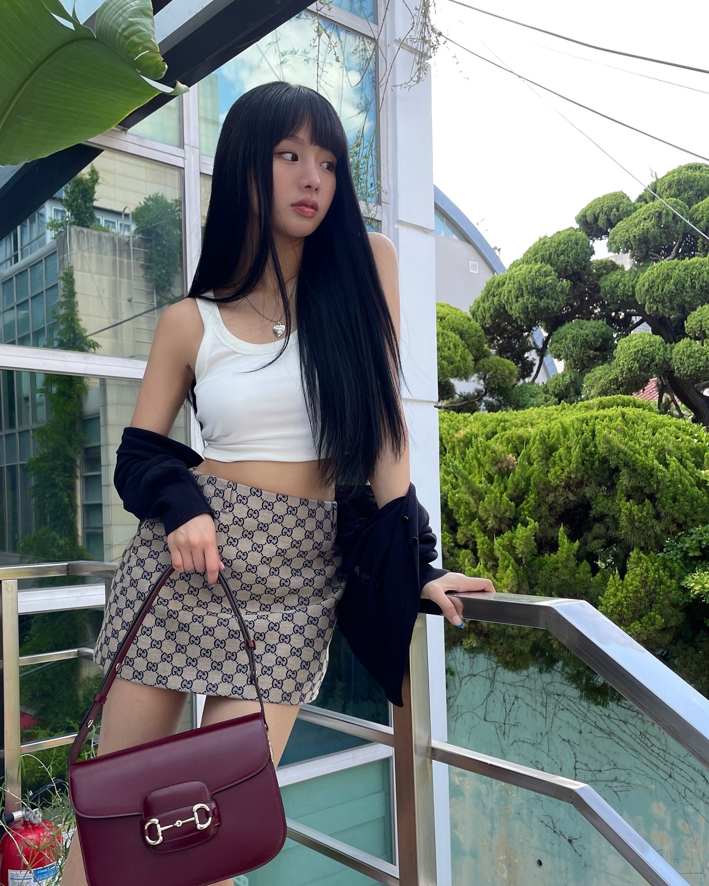 요즘 가장 핫걸❤️‍🔥나띠의 민소매룩 이미지