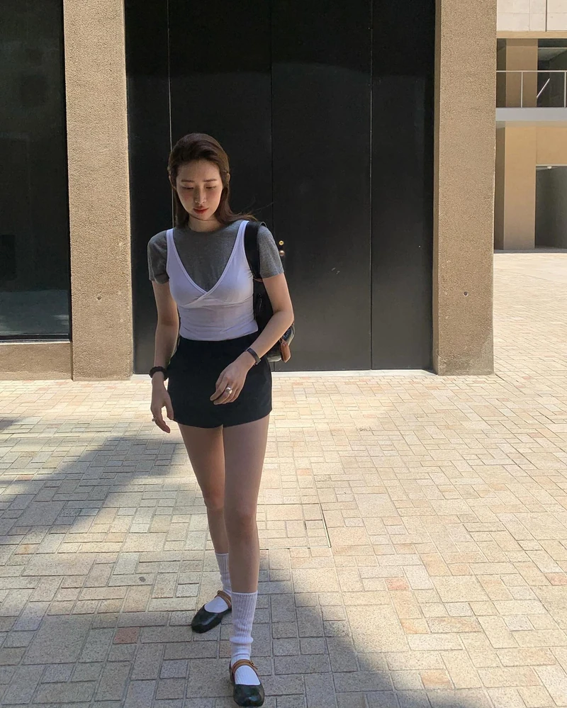 여름 활용력 맥스🧦🤍@흰양말 이미지1