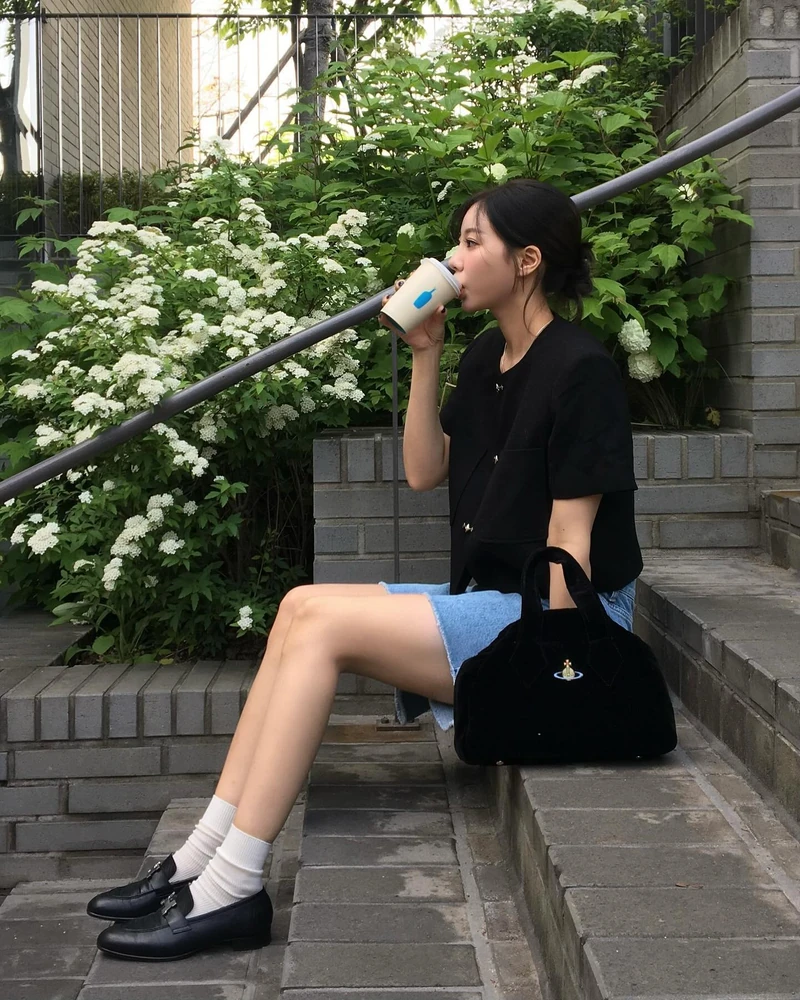 여름 활용력 맥스🧦🤍@흰양말 이미지2