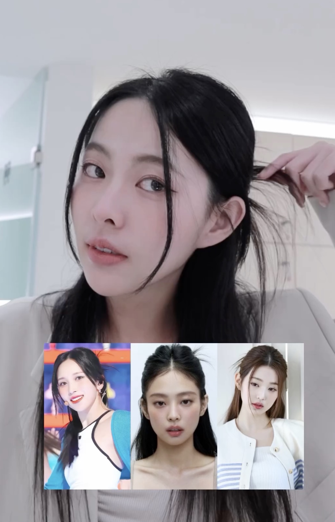 10초만에 가시번 반묶음 완성✨ 이미지