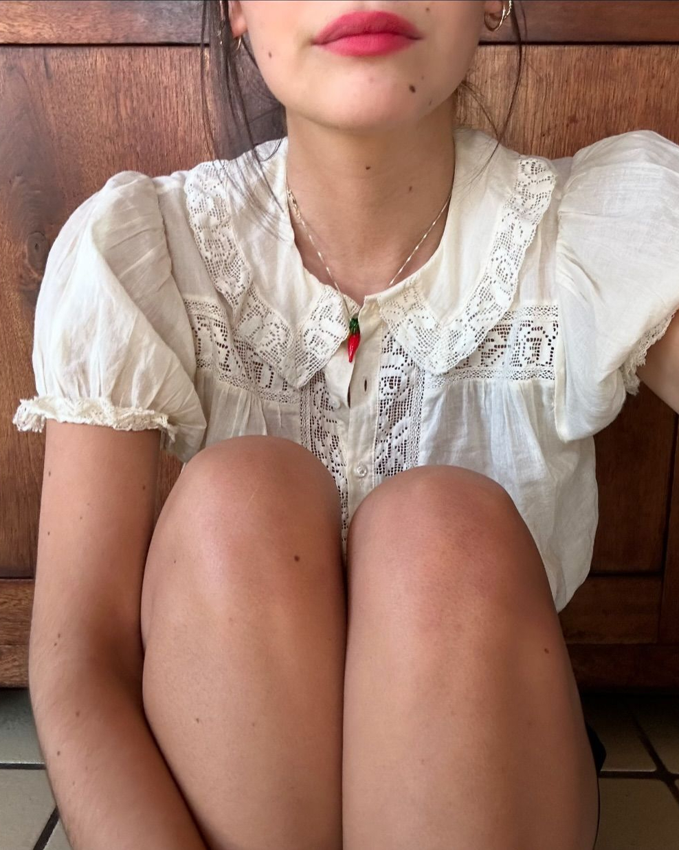 미니멀 코디에 퍼프 포인트 주기💟 이미지7