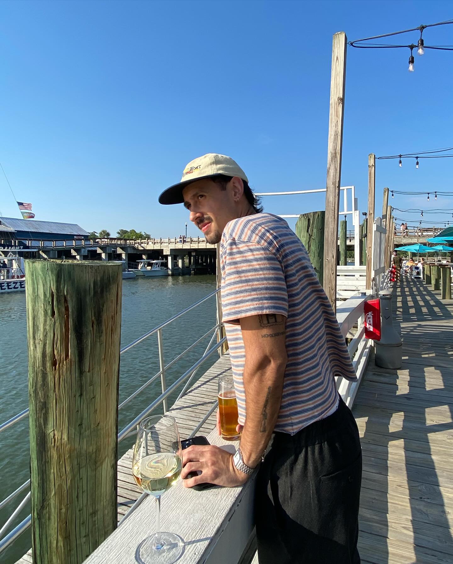 반팔 스트라이프 뭐든 다 좋아🧣 이미지