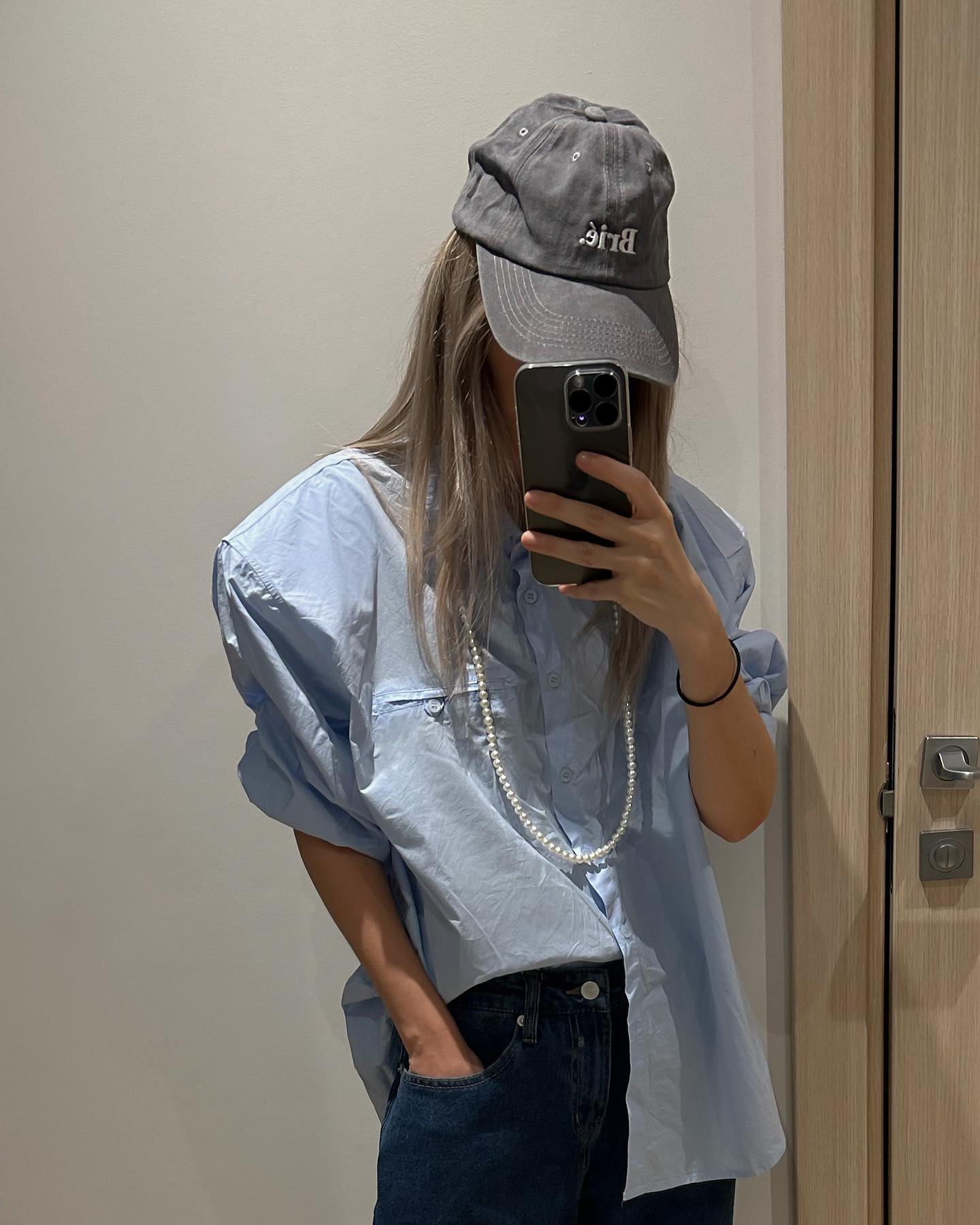 여름셔츠엔 시크하게 볼캡 얹기🧢 이미지