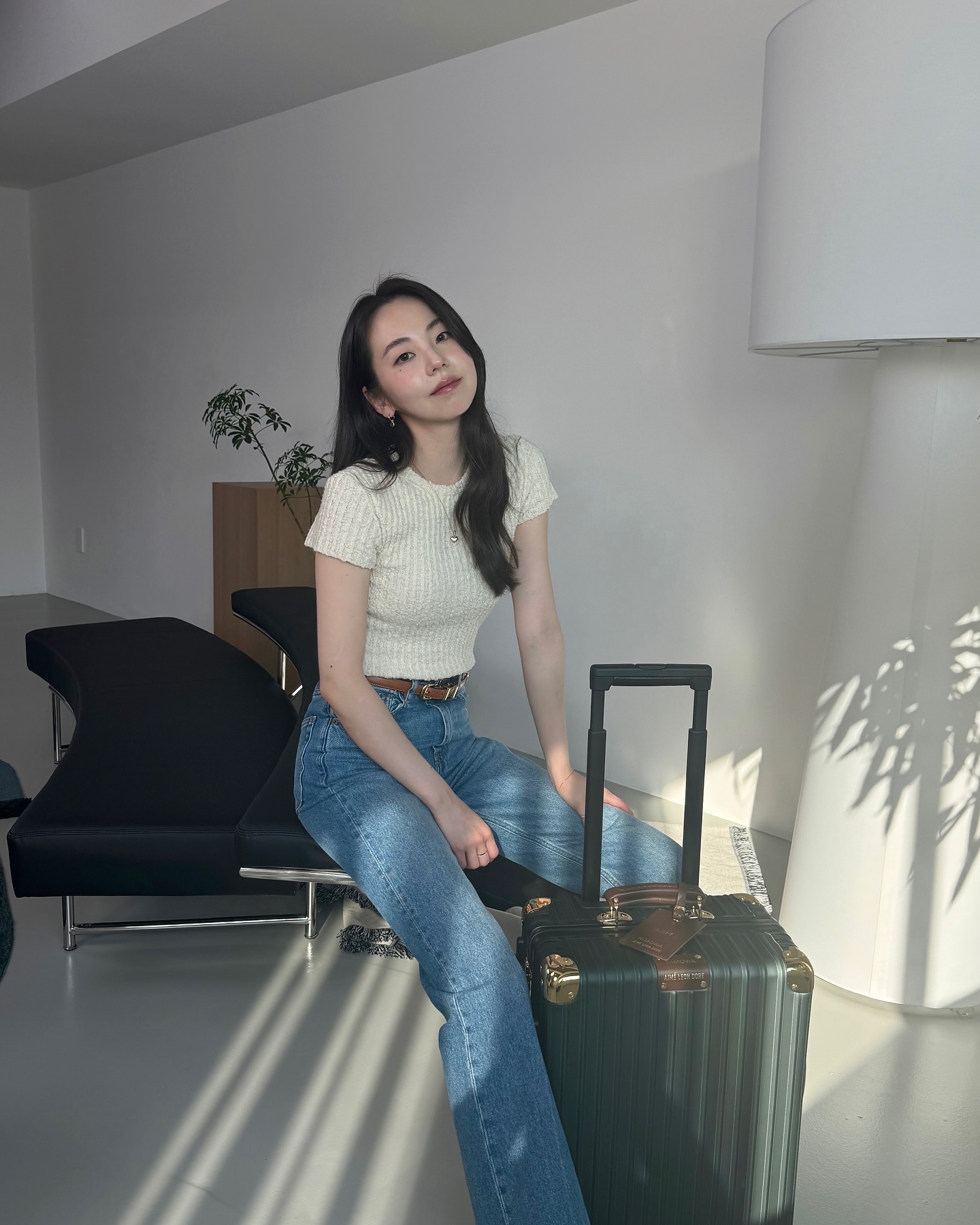 데님 핏 참 잘하는 @안소희👖🤍 이미지