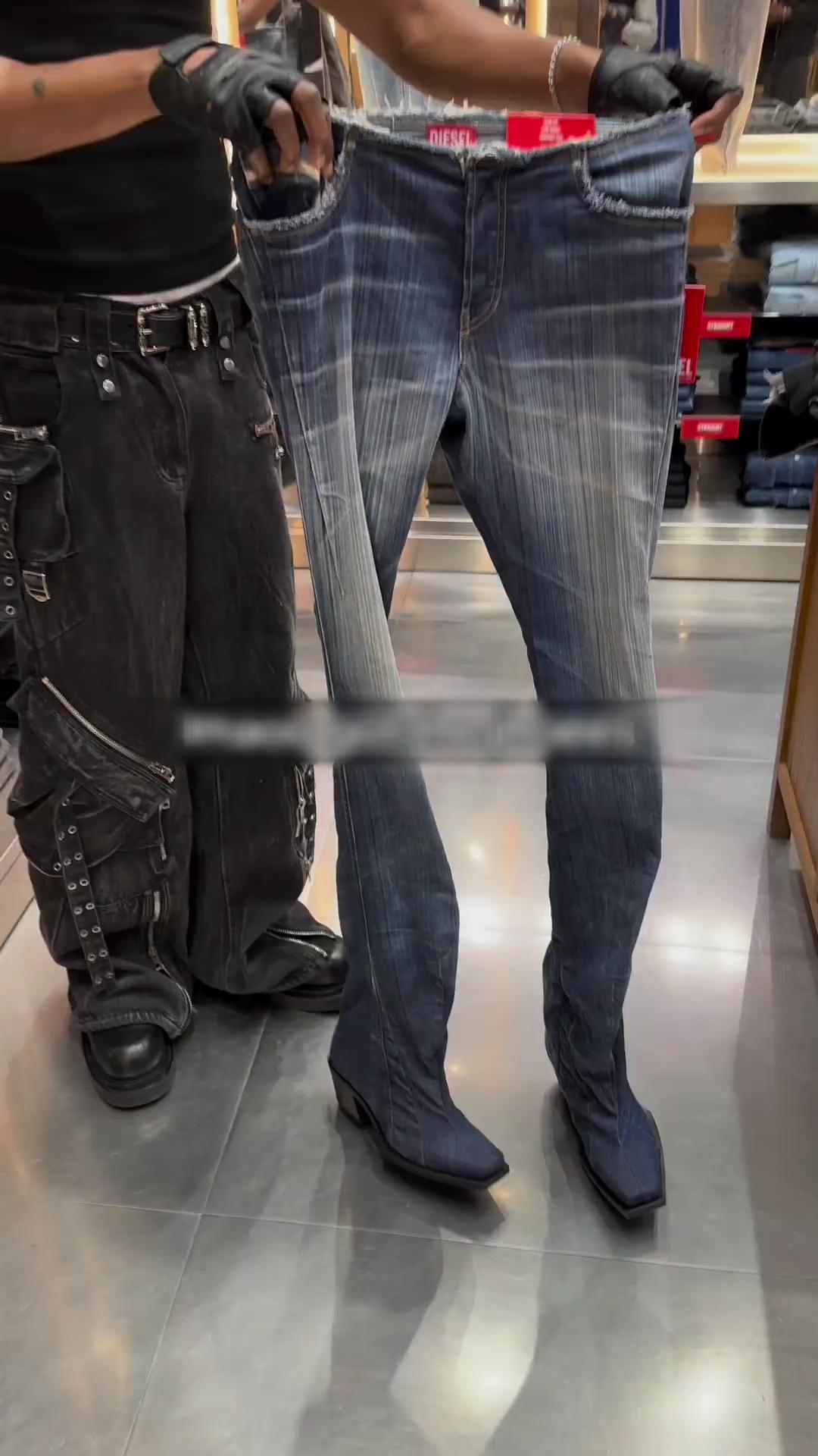 단점 확실한 부츠청바지👖🤣 이미지