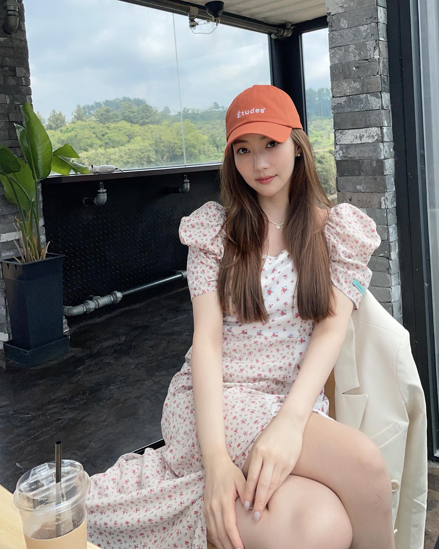 러블리 스포티룩🧡원피스+볼캡 이미지