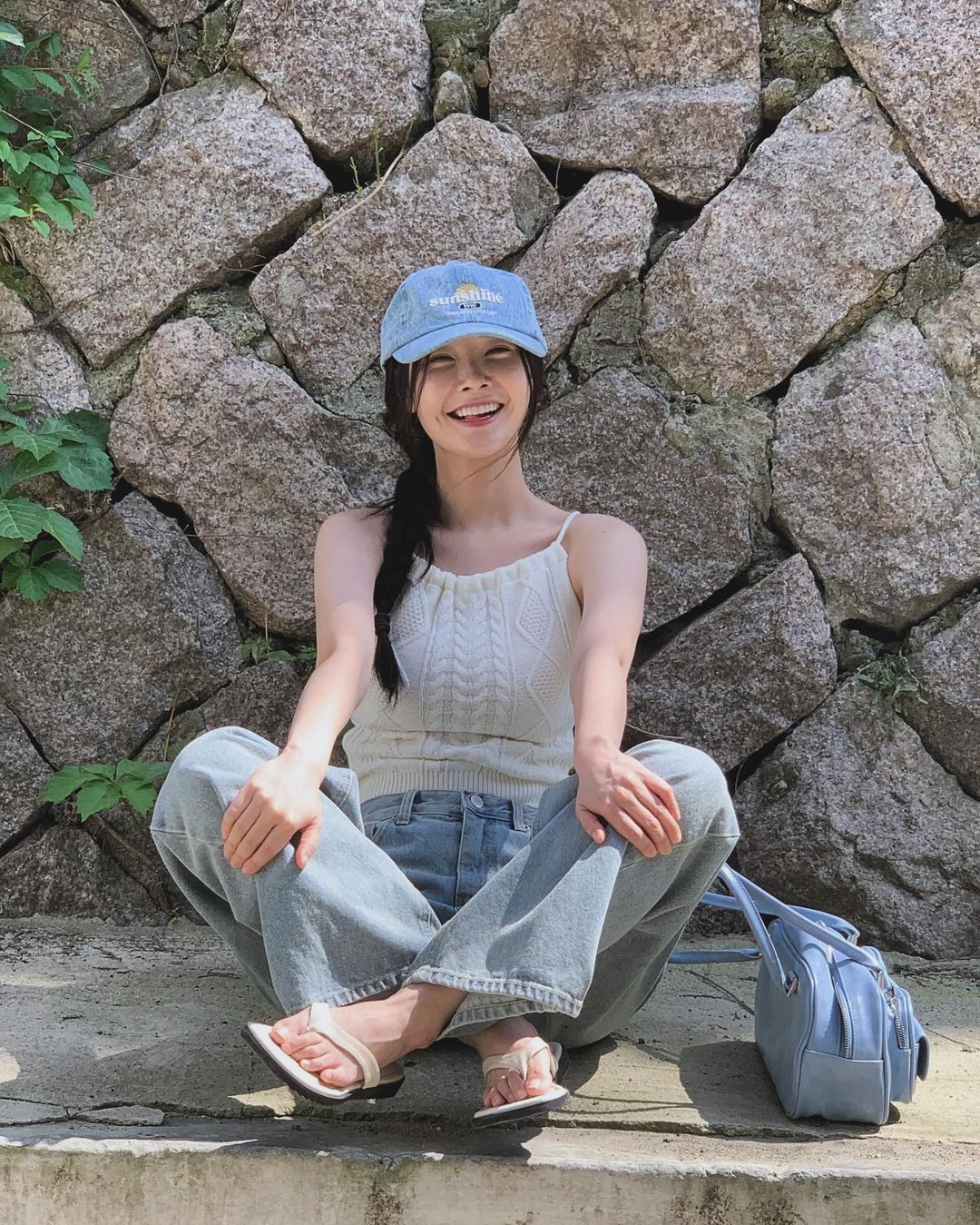 여름 꾸안꾸템 데님볼캡🧢🩵 이미지4