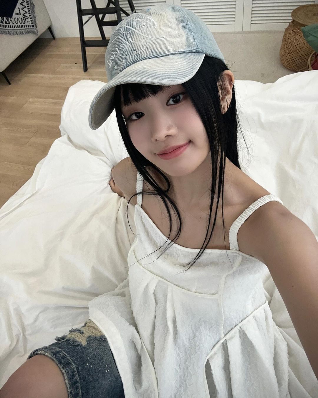 여름 꾸안꾸템 데님볼캡🧢🩵 이미지3