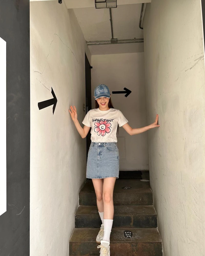 여름 꾸안꾸템 데님볼캡🧢🩵 이미지2