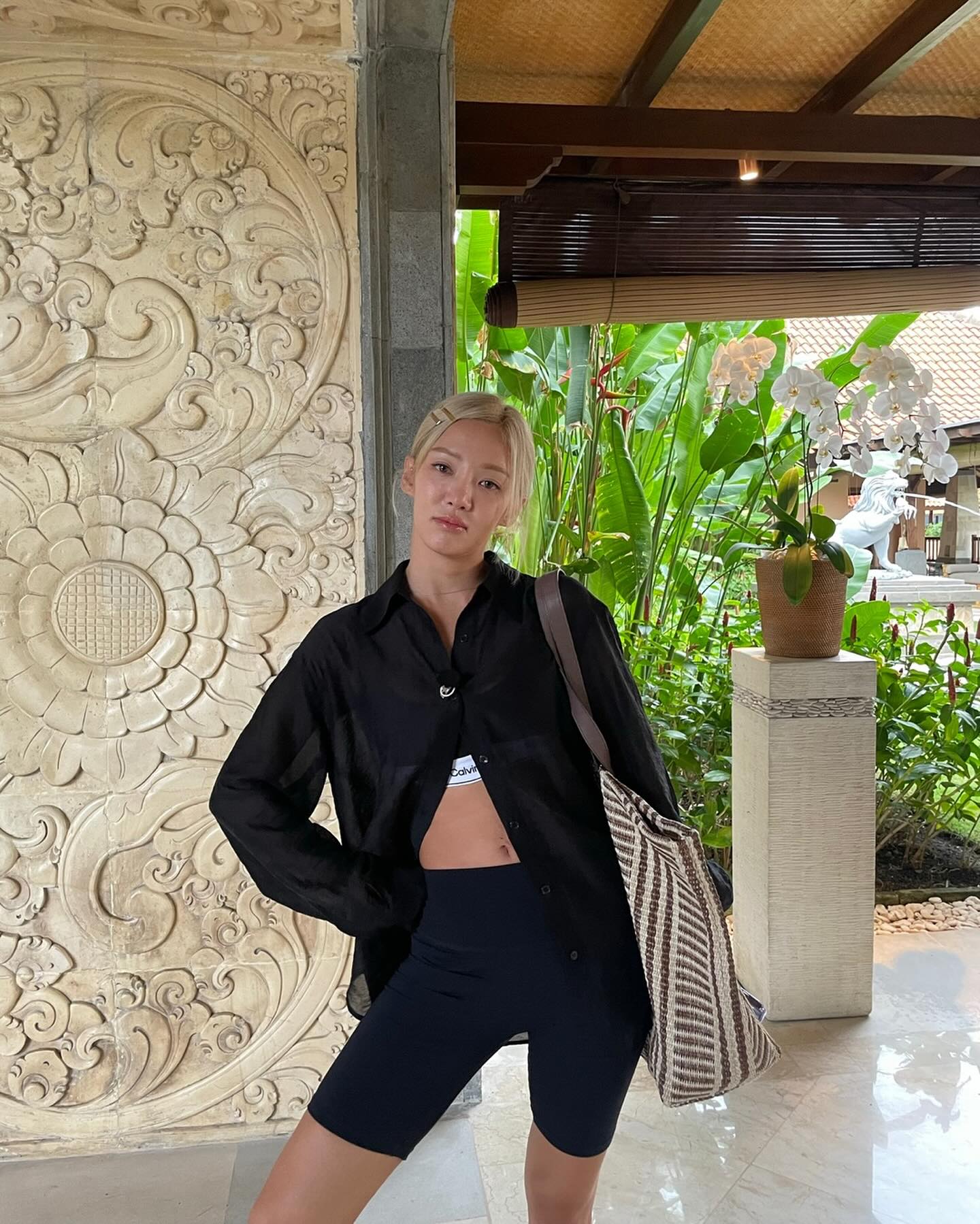 이쁜 다리핏 뽐내💘바이커 쇼츠 이미지