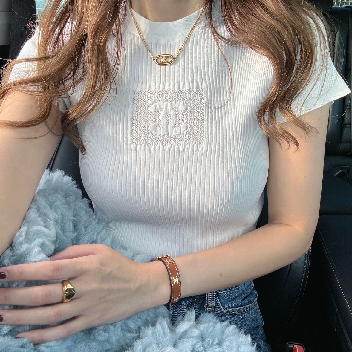 영롱한 셀린느 트리옹프 목걸이✨ 이미지