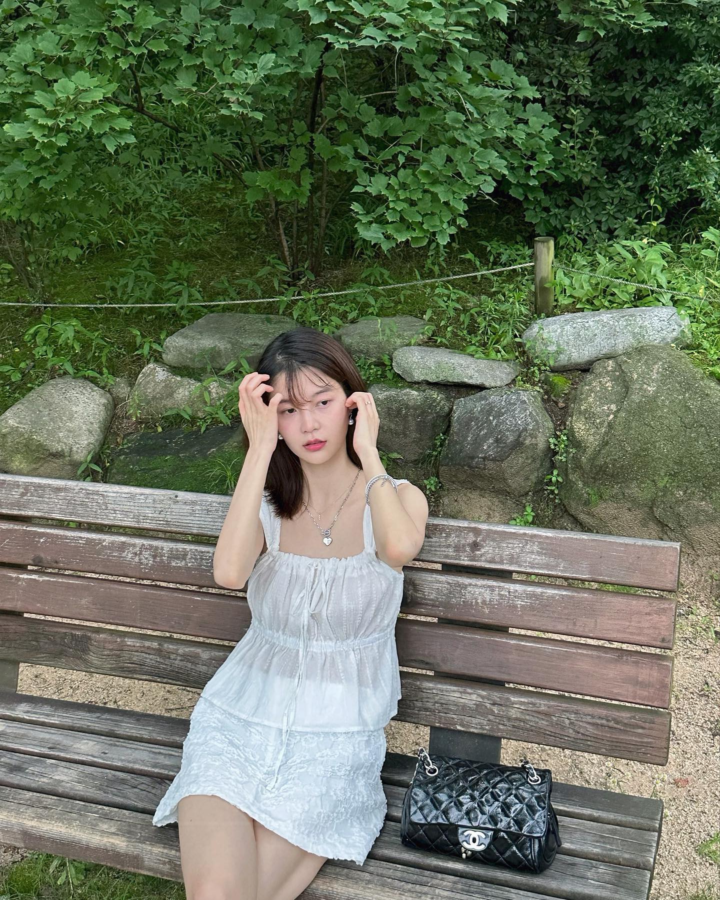 여름을 책임 질💚민소매+스커트 이미지