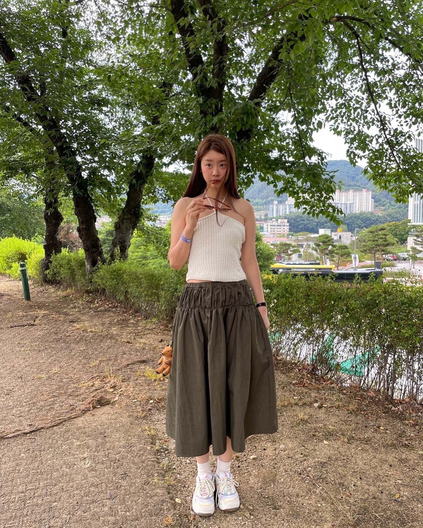 여름을 책임 질💚민소매+스커트 이미지