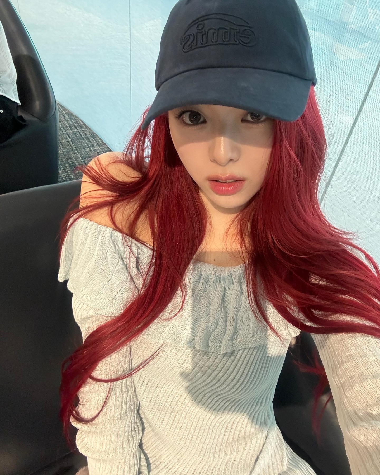 언니들 로고 볼캡은💙@이미스🧢 이미지3