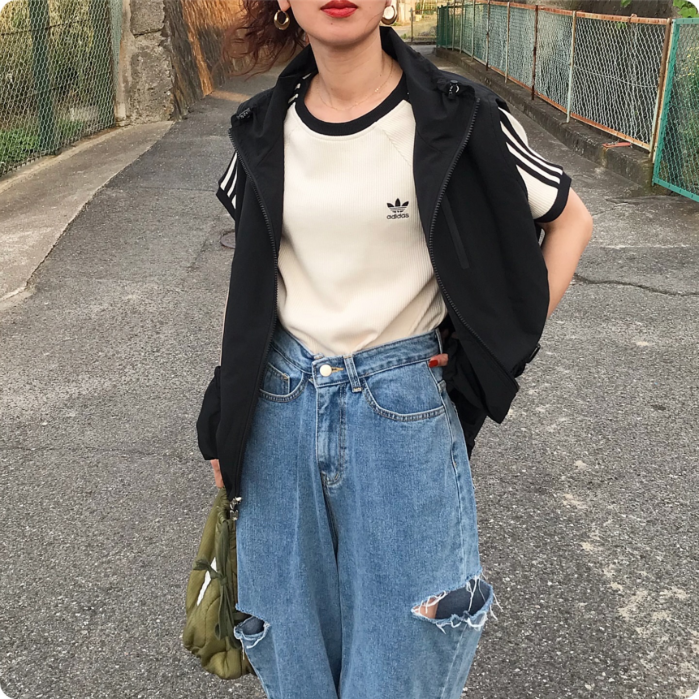 올여름 인기🔥🖤아디다스 링거티 이미지4