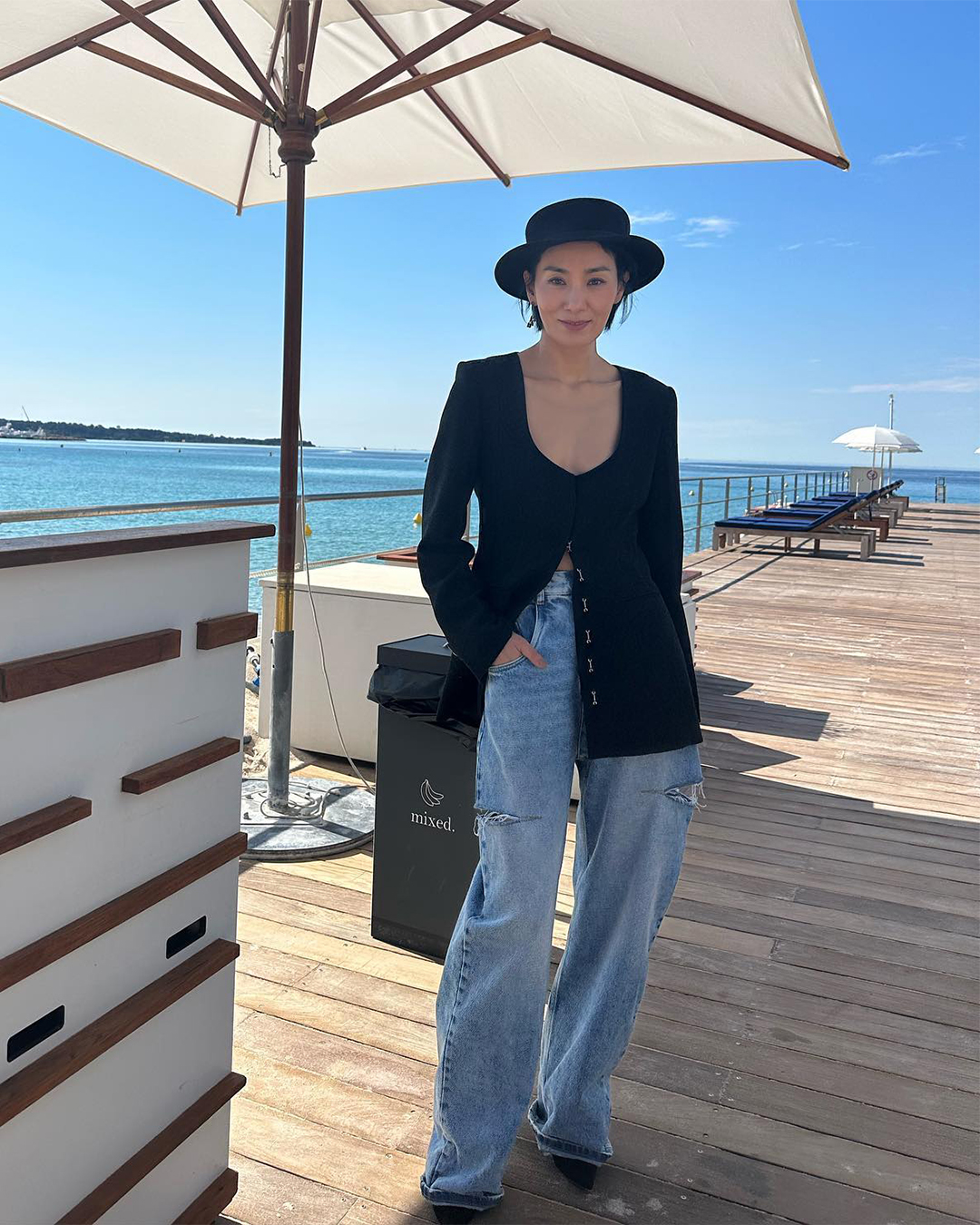 여름 데님은 롤업 디테일 체크👖 이미지7