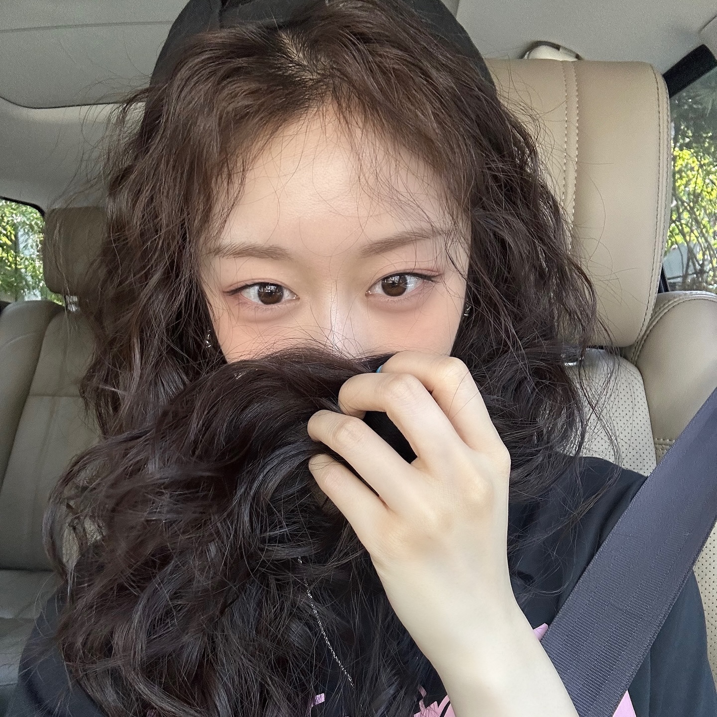 부시시한 듯 자연스러운 히피펌〰️ 이미지