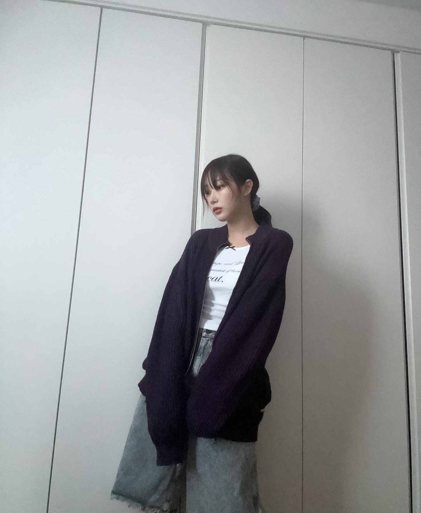 돌아온 반윤희 핏🫢👖버뮤다데님 이미지