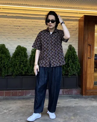 기본 반팔은 지겨울 때 반팔셔츠로 refresh😚 이미지