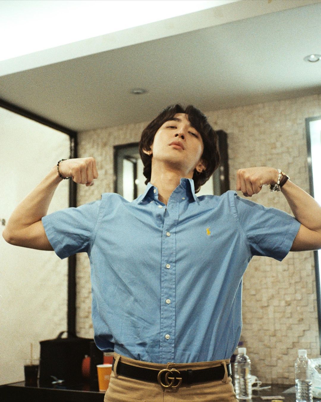 여름 폴로 셔츠는 포카리색👔🧊 이미지