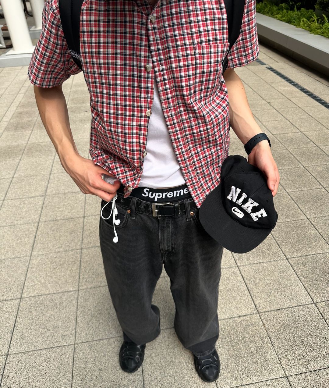 너드같은 반팔체크셔츠🤓👔 이미지