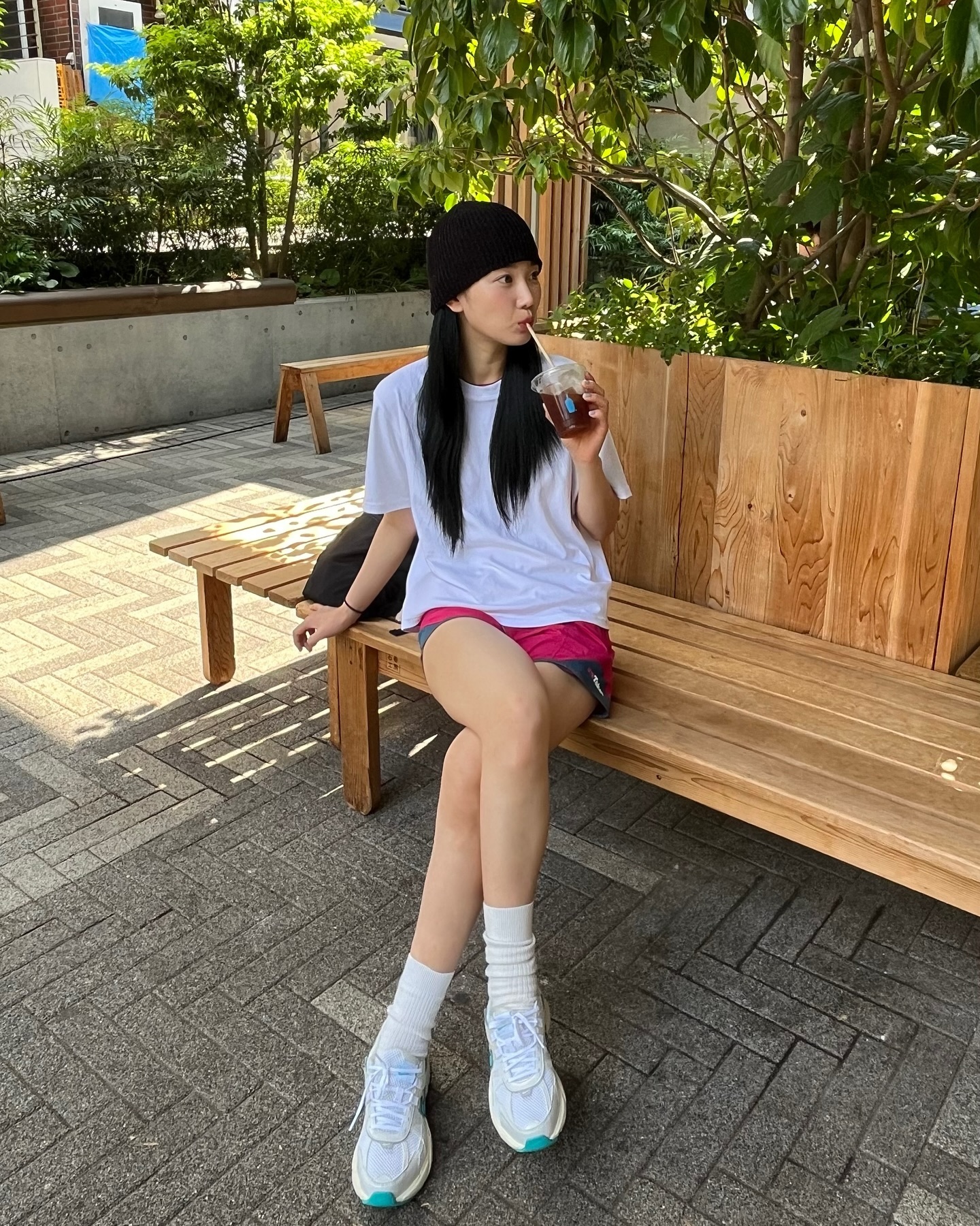 긴양말로 내추럴 여름 포인트🧦✔️ 이미지