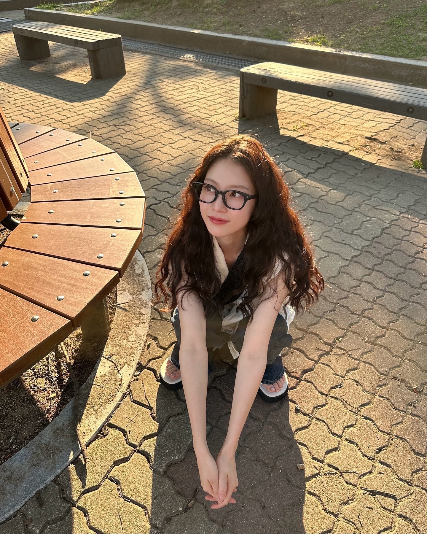 여름맞이 변신🤎히피펌 스타일링 이미지