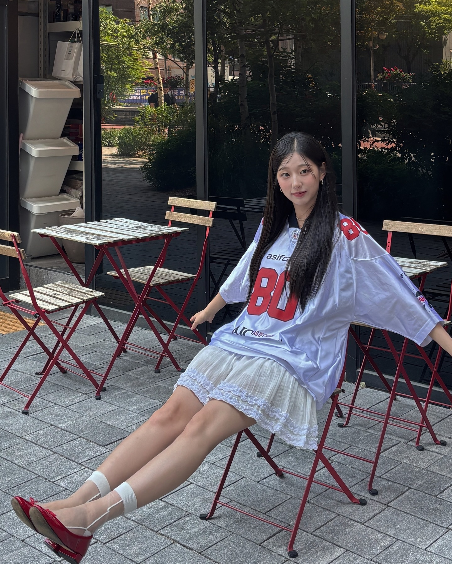블록코어할 때 포인트 챙기기🏈
숫자 레터링 있는 반팔티로 포인트✔️주말엔 블록코어 @해볼까 이미지3